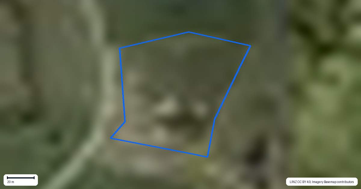Property context map for 124 Gray Road, Te Miro, Cambridge