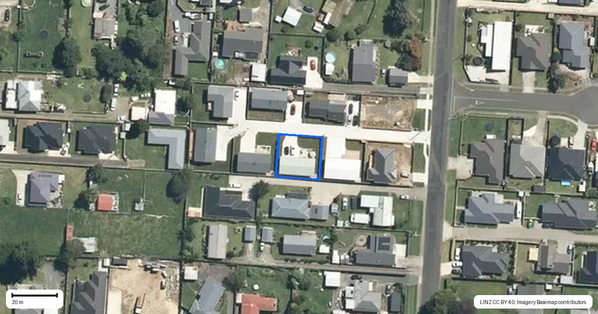 Property context map for 3 Tumai Lane, Kihikihi, Te Awamutu