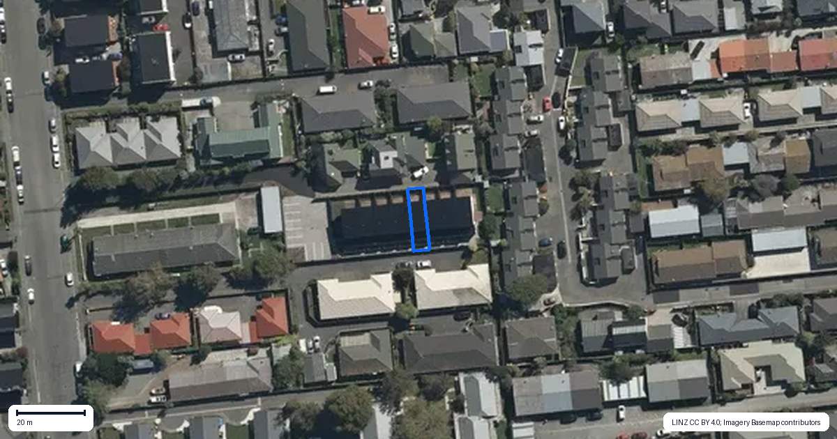 Property context map for 5/46B Division Street, Riccarton, Christchurch