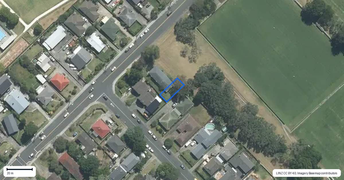 Property context map for 109F Archers Road, Hillcrest, Auckland