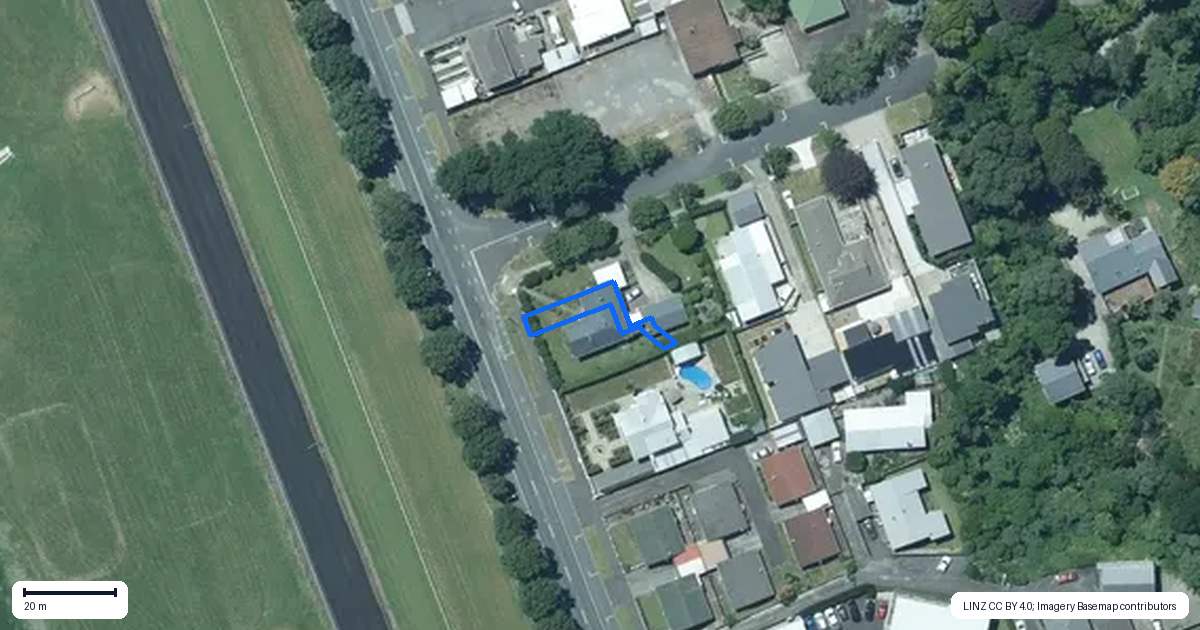 Property context map for 2/2 Cracroft Street, Welbourn, New Plymouth