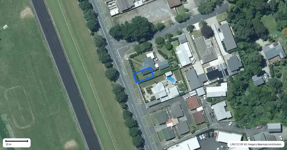 Property context map for 4/2 Cracroft Street, Welbourn, New Plymouth