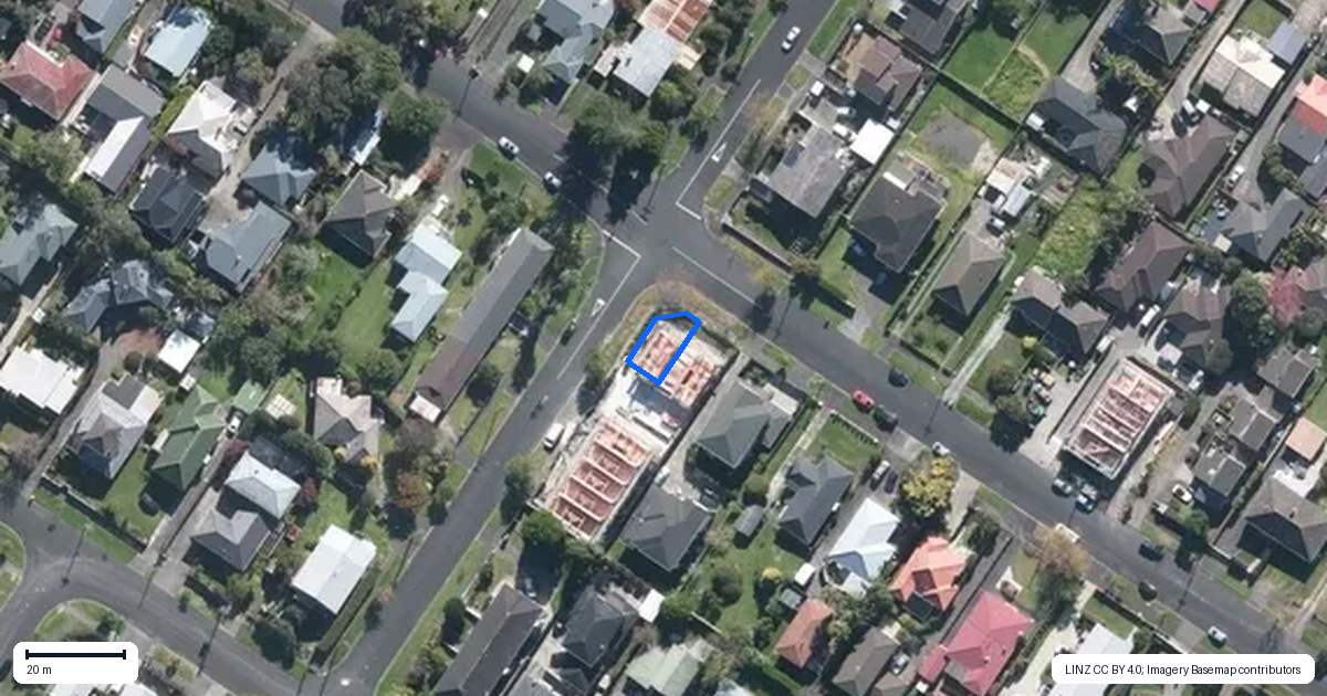 Property context map for 30C Alverston Street, Waterview, Auckland