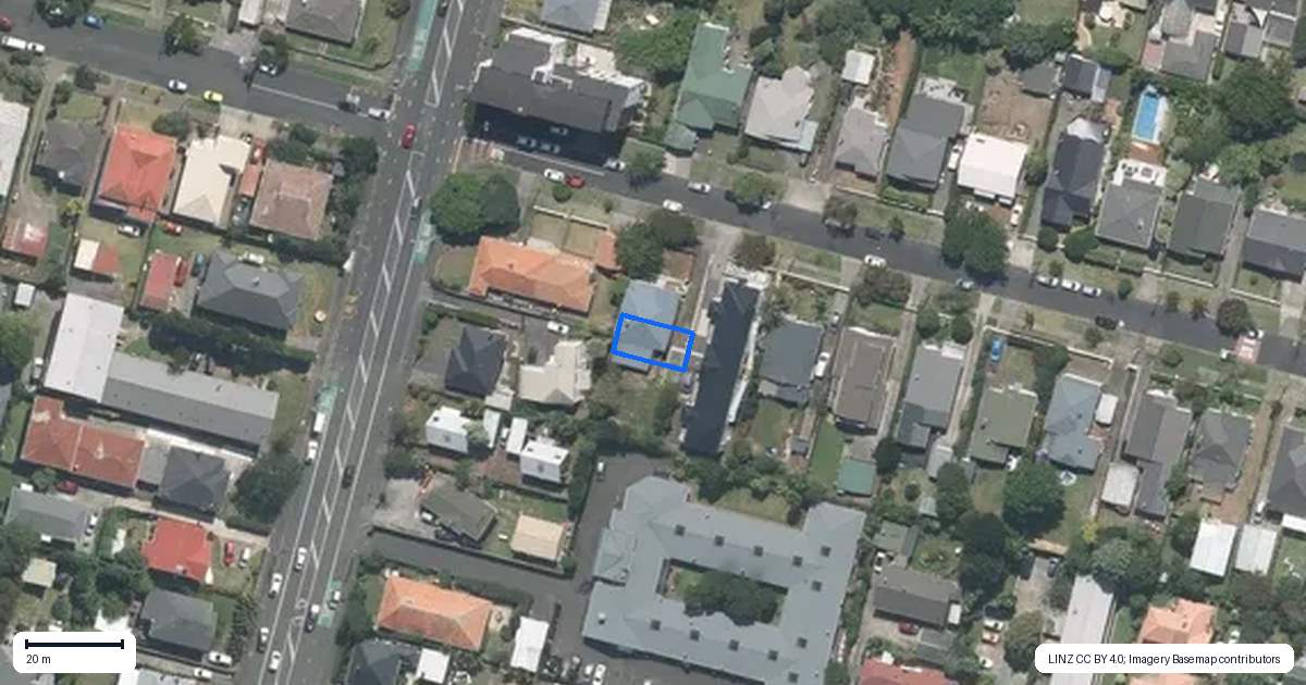 Property context map for 5C Truro Road, Sandringham, Auckland