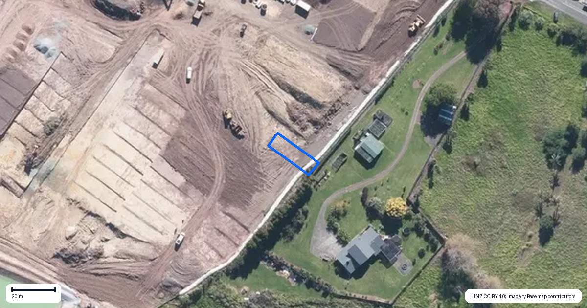Property context map for 9 Tiller Street, Hobsonville, Auckland