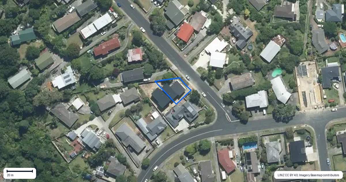 Property context map for 27 Geoffrey Road, Torbay, Auckland