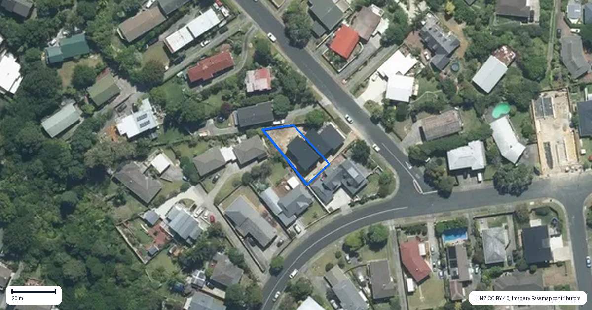 Property context map for 27A Geoffrey Road, Torbay, Auckland