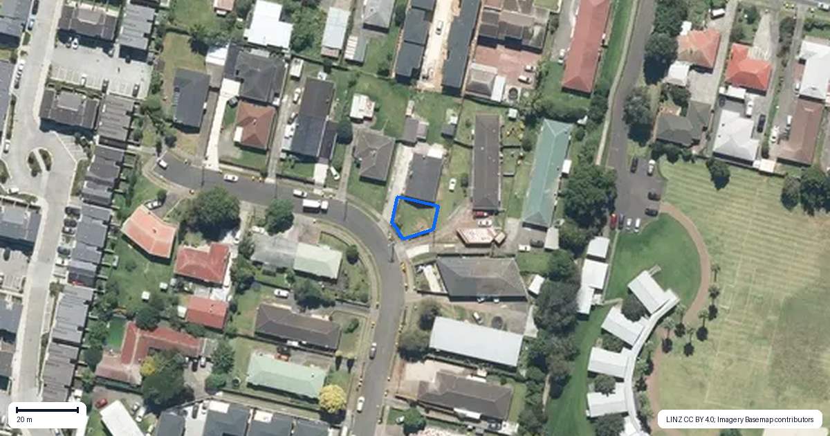 Property context map for 39A Alexander Avenue, Papatoetoe, Auckland