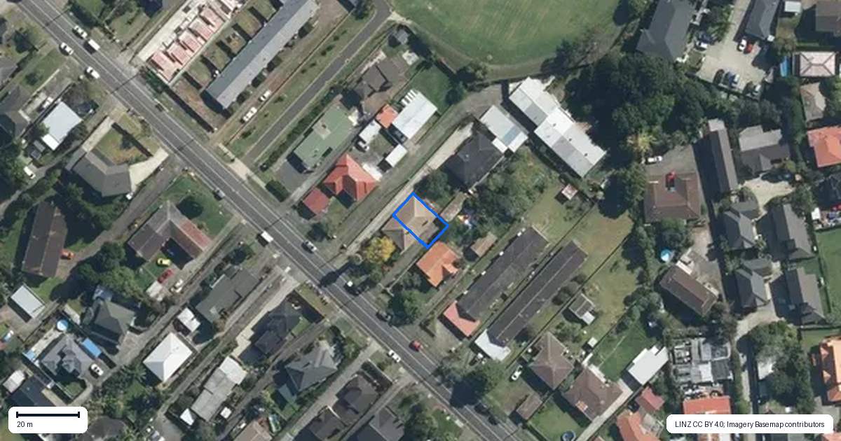 Property context map for 3/31 Hamlin Road, Mount Wellington, Auckland