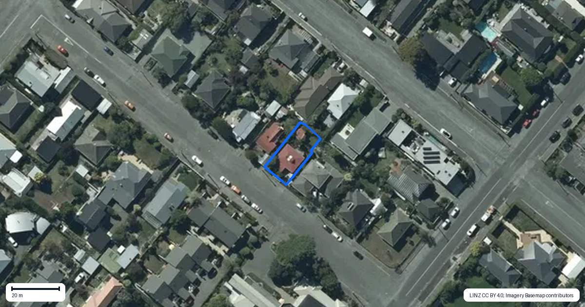 Property context map for 65A Dryden Street, Sumner, Christchurch