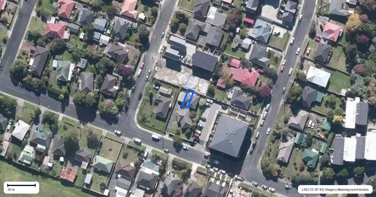 Property context map for 5/45 Smythe Road, Henderson, Auckland