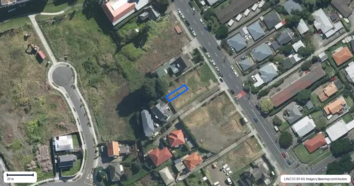 Property context map for 3/131 Richardson Road, Mount Albert, Auckland