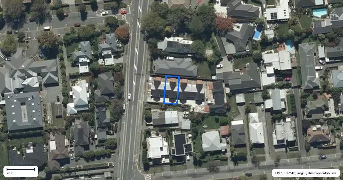 Property context map for 2/30 Clyde Road, Upper Riccarton, Christchurch