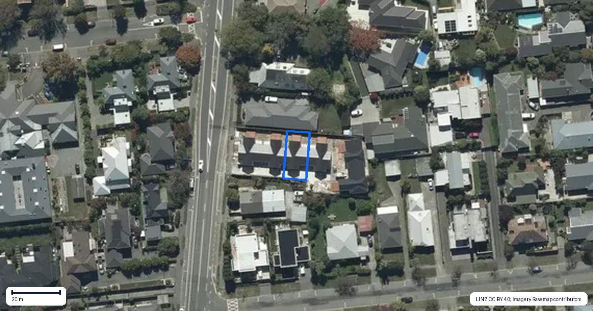 Property context map for 3/30 Clyde Road, Upper Riccarton, Christchurch