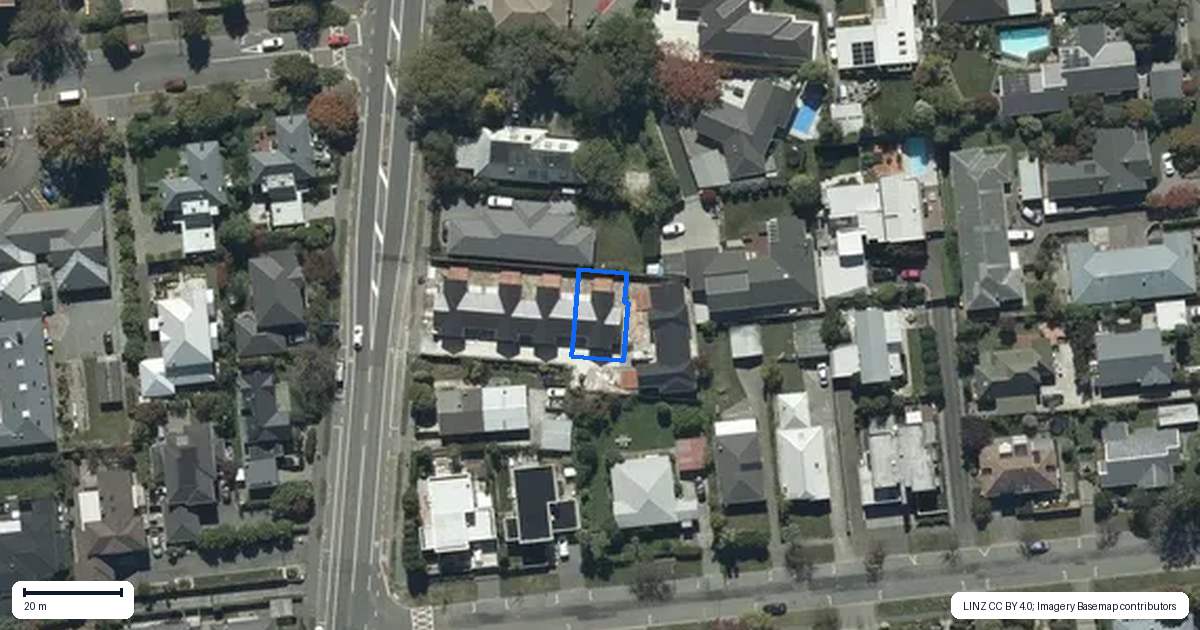 Property context map for 4/30 Clyde Road, Upper Riccarton, Christchurch