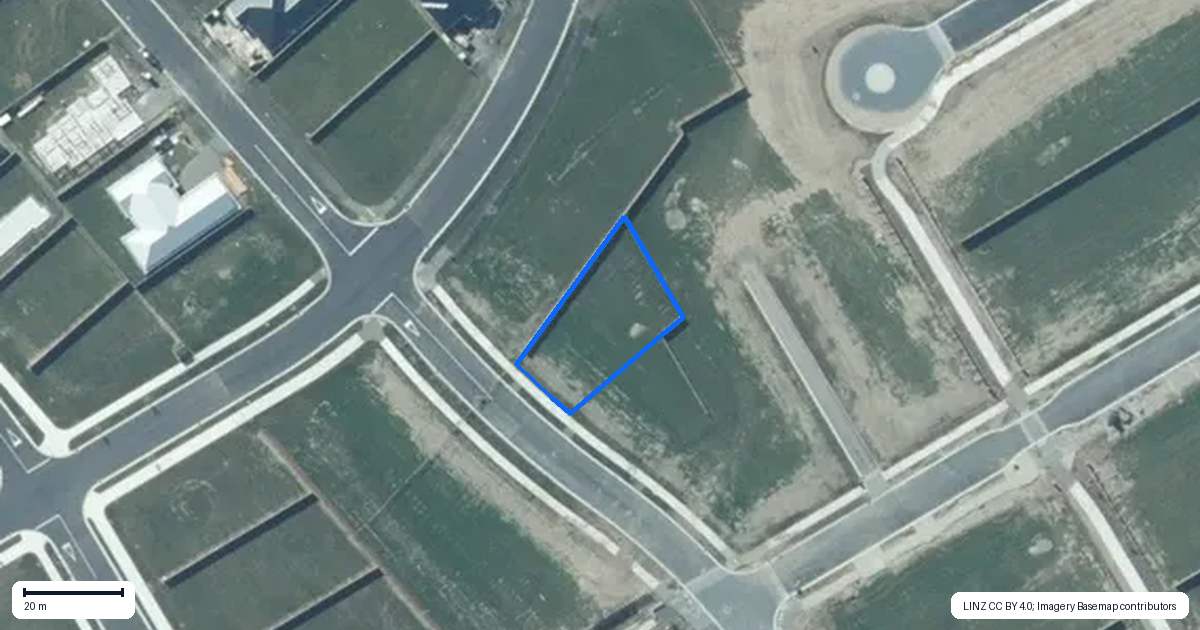 Property context map for 41 Accadia Drive, Rolleston