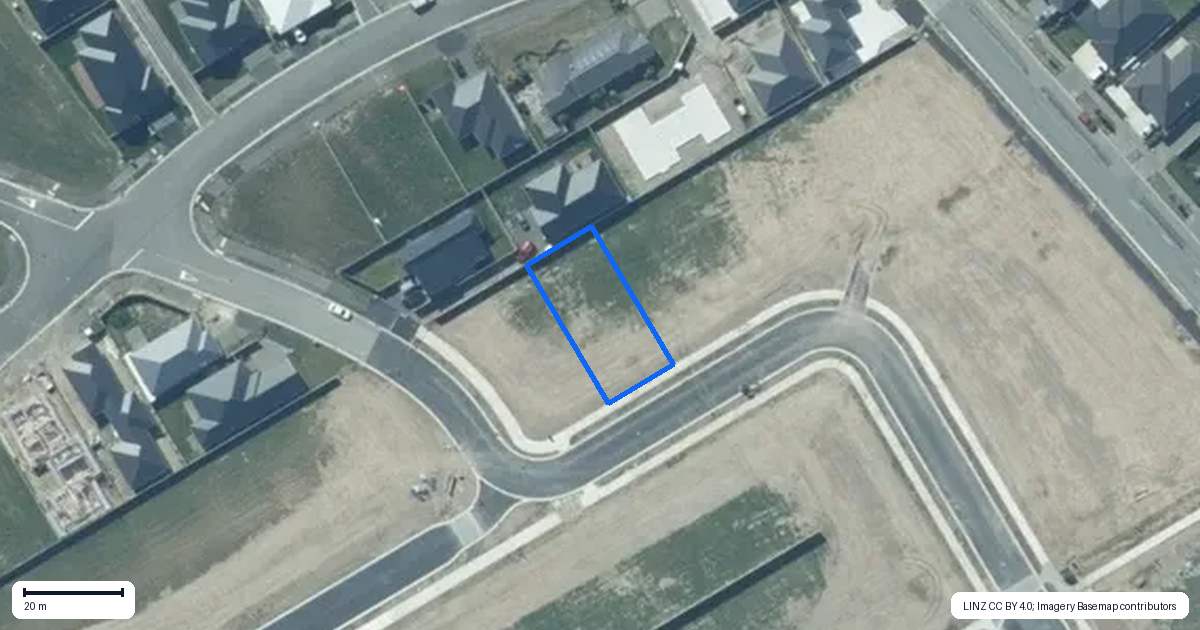 Property context map for 73 Lennon Drive, Rolleston