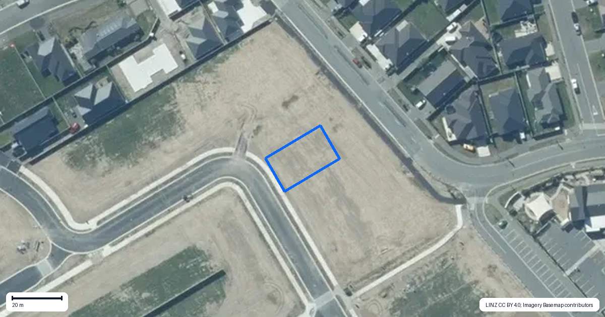 Property context map for 85 Lennon Drive, Rolleston