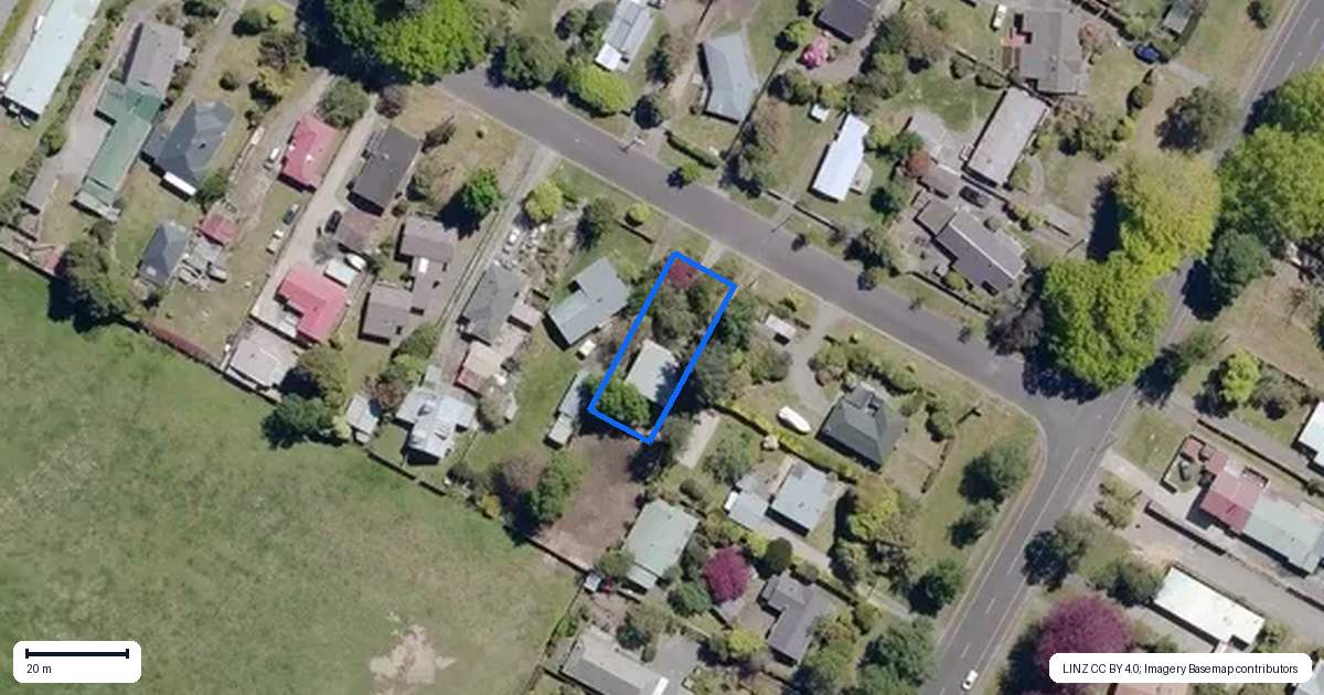 Property context map for 7 Tongariro Road, Turangi
