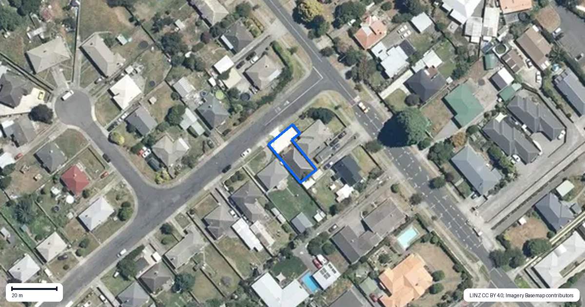 Property context map for 821 Tamatea Street, Mahora, Hastings