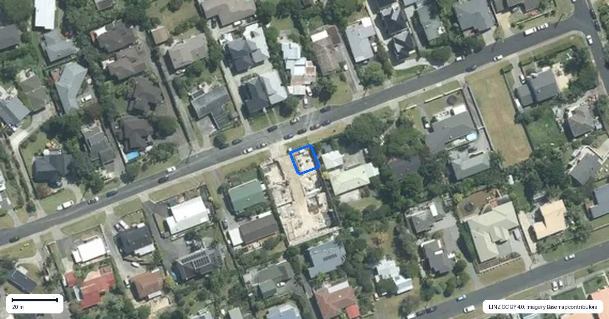 Property context map for 1/12 Manuwai Road, Torbay, Auckland