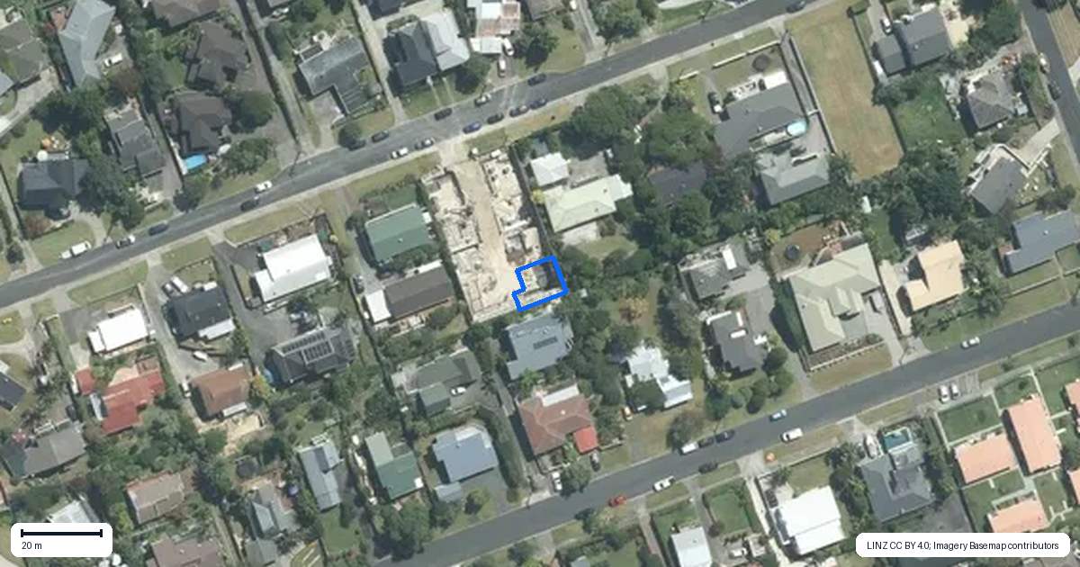 Property context map for 4/12 Manuwai Road, Torbay, Auckland