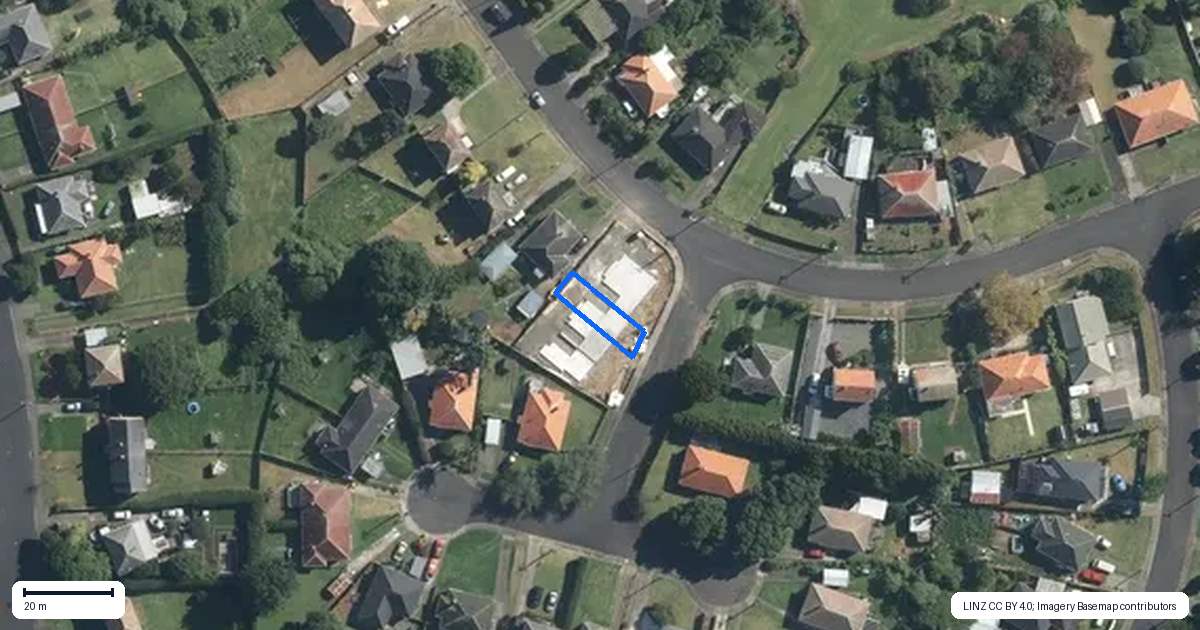 Property context map for 3/28 Oran Road, Panmure, Auckland