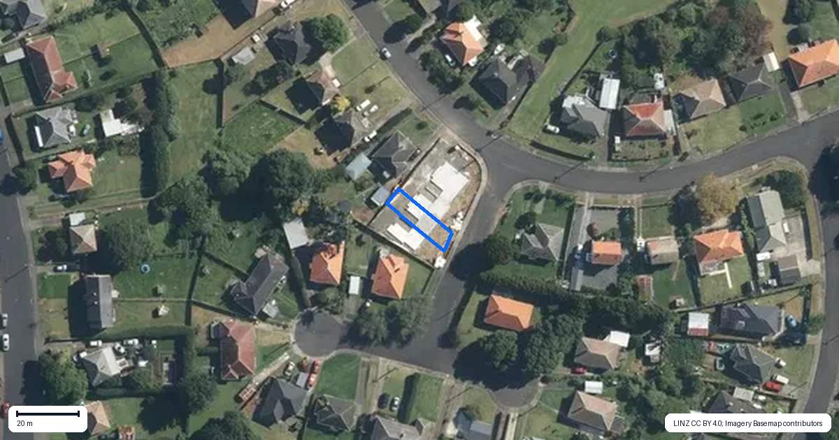 Property context map for 4/28 Oran Road, Panmure, Auckland