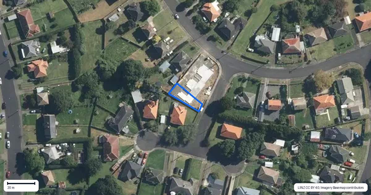 Property context map for 5/28 Oran Road, Panmure, Auckland