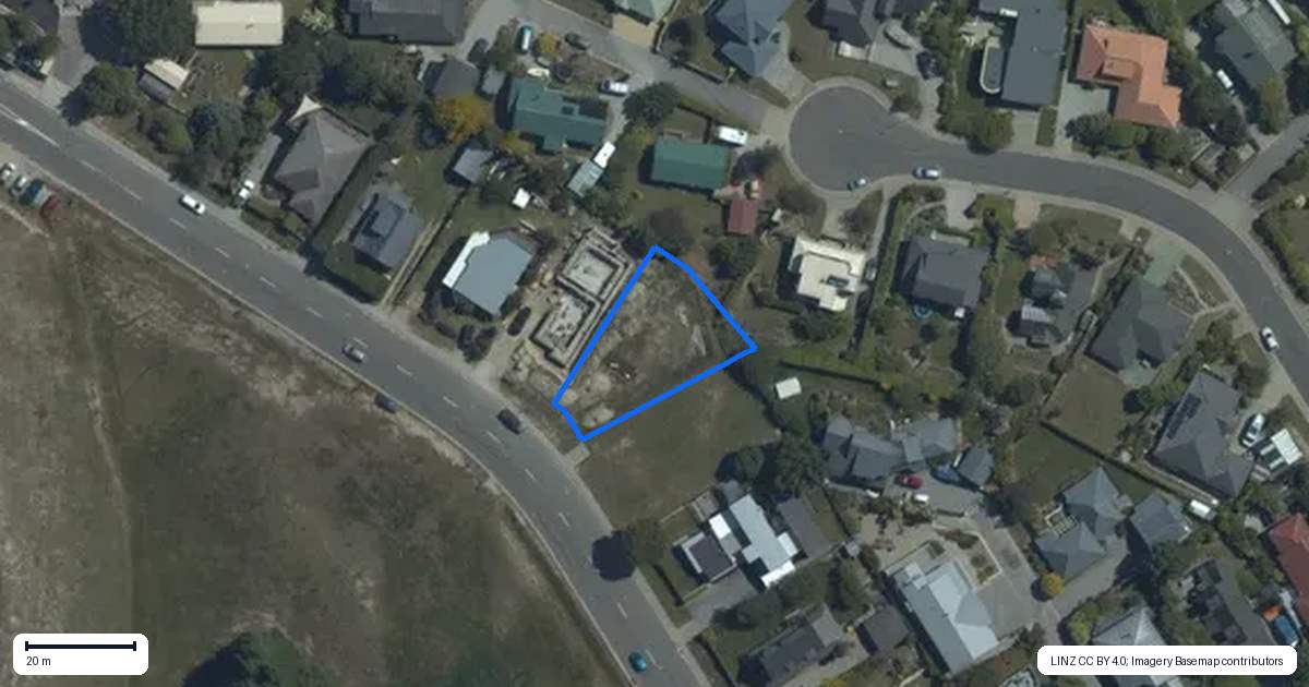Property context map for 91 Plantation Road, Wanaka