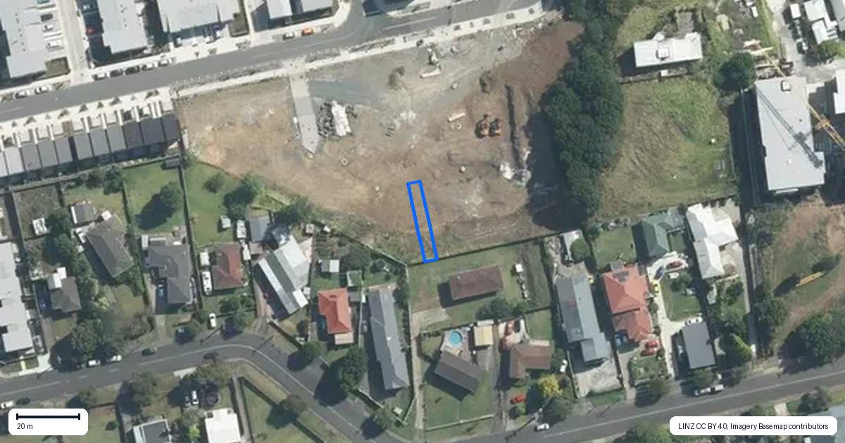 Property context map for 27 Tahepuia Lane, Mount Wellington, Auckland