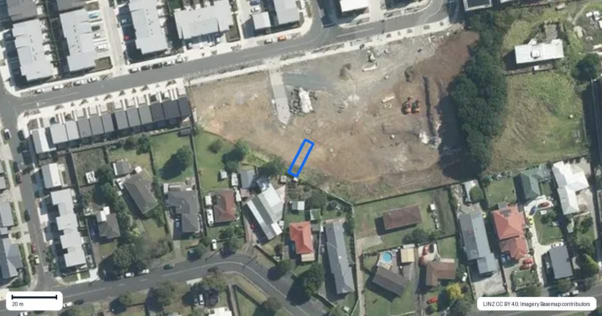 Property context map for 39 Tahepuia Lane, Mount Wellington, Auckland