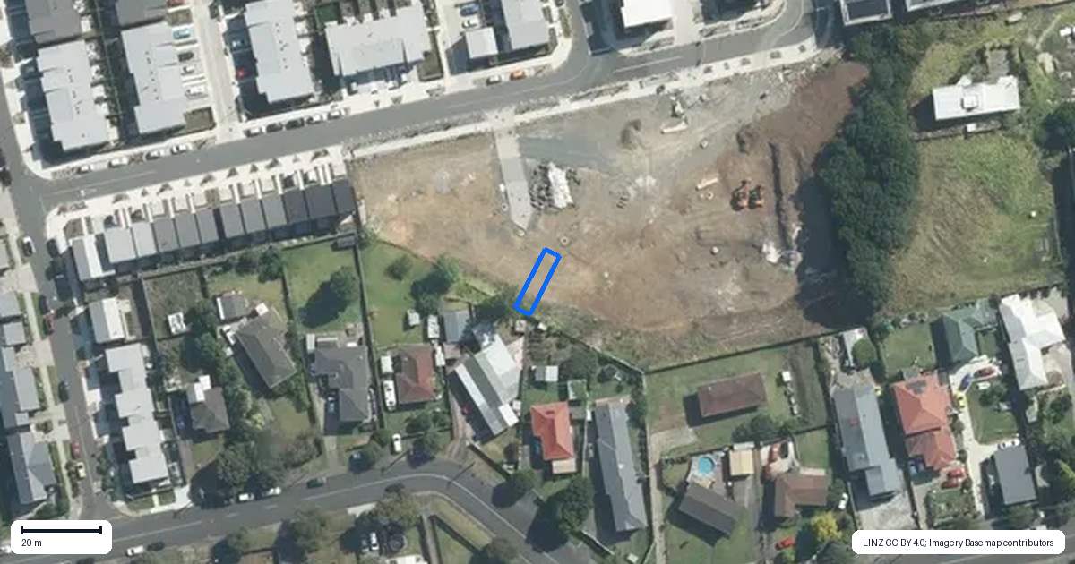 Property context map for 41 Tahepuia Lane, Mount Wellington, Auckland