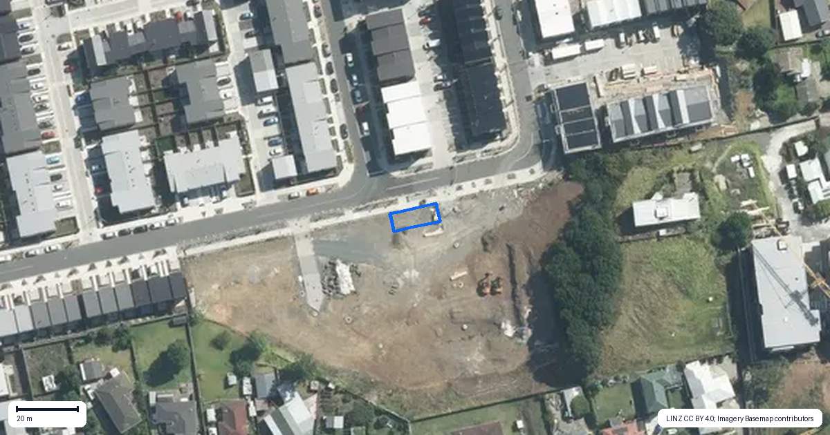 Property context map for 45 Hokoteta Street, Mount Wellington, Auckland