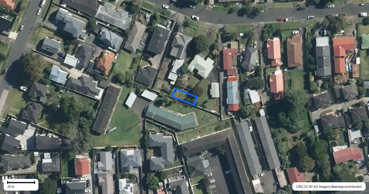 Property context map for 13/18 Rutland Road, Mount Wellington, Auckland