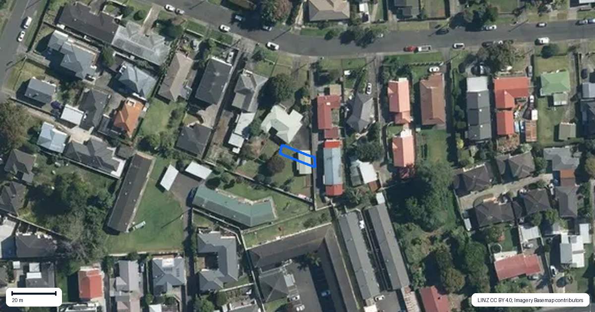 Property context map for 5/18 Rutland Road, Mount Wellington, Auckland
