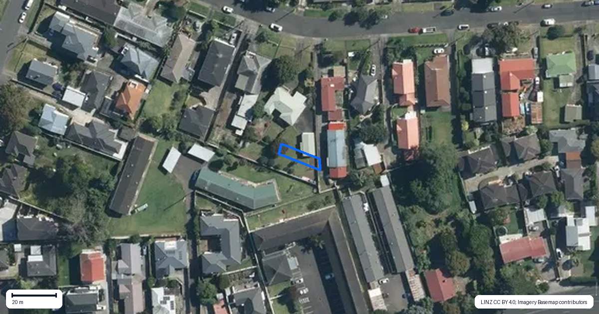 Property context map for 7/18 Rutland Road, Mount Wellington, Auckland