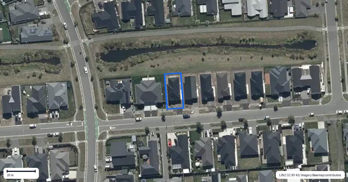 Property context map for 11 McKerrow Street, Marshland, Christchurch