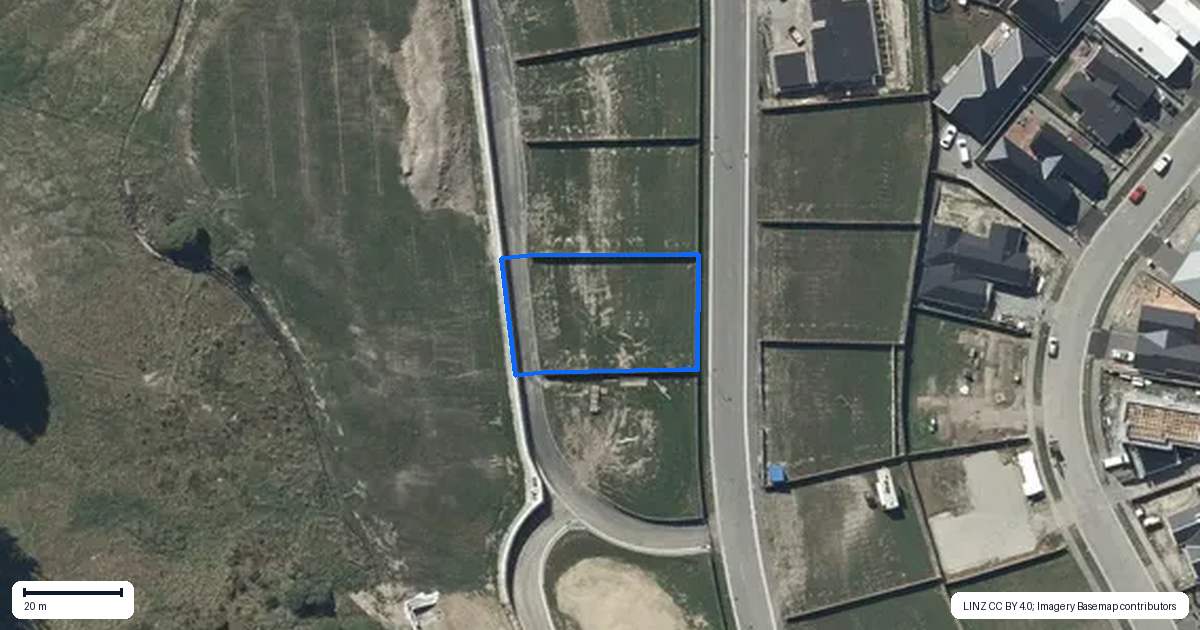 Property context map for 9 Kanuka Lane, Cracroft, Christchurch