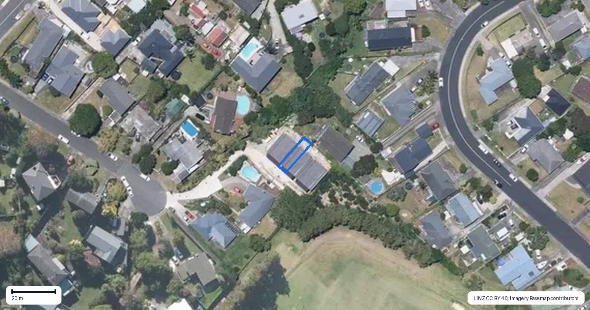 Property context map for 3/14 Freyberg Place, Howick, Auckland