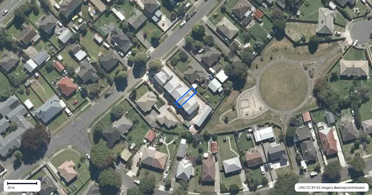 Property context map for 6/16 Sladden Street, Naenae, Lower Hutt
