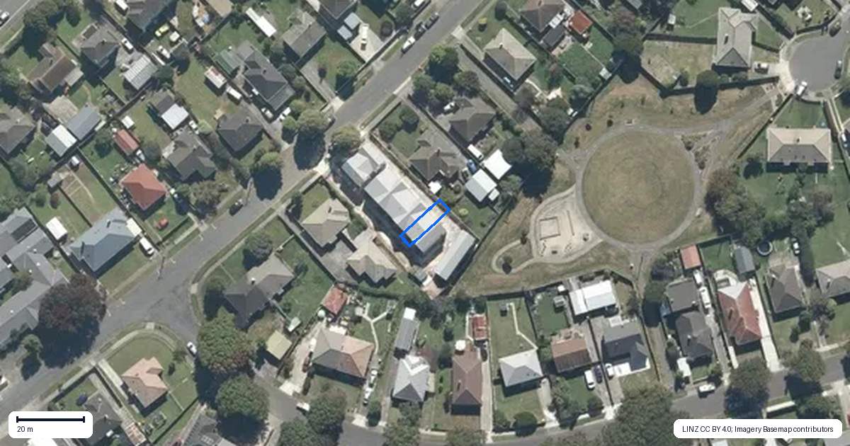 Property context map for 7/16 Sladden Street, Naenae, Lower Hutt