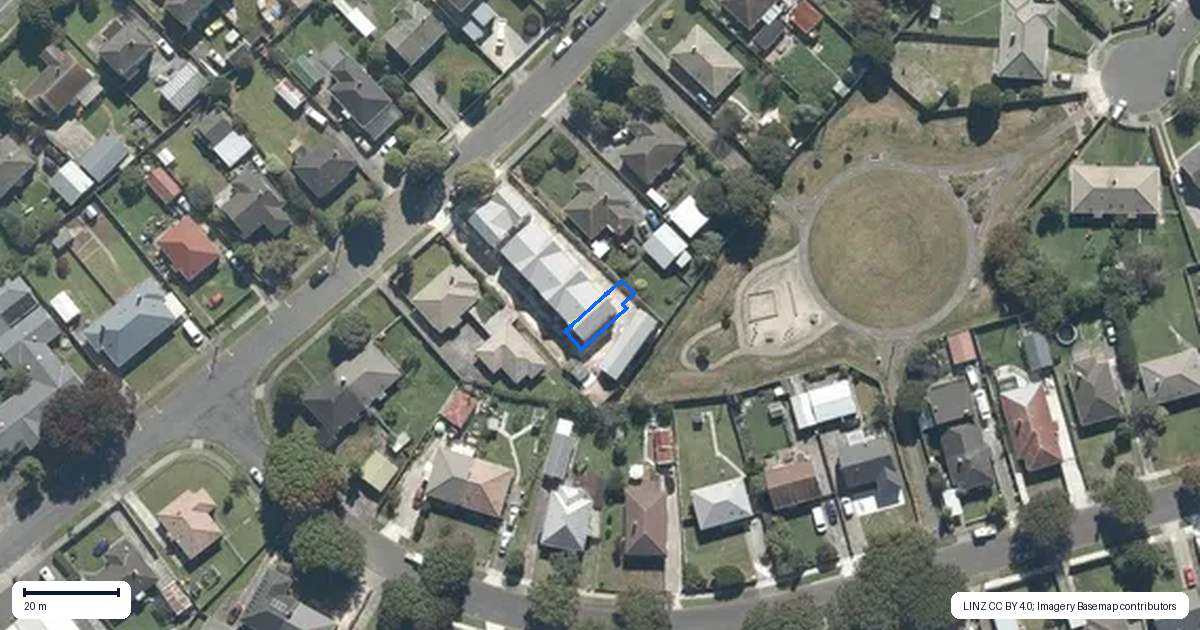 Property context map for 8/16 Sladden Street, Naenae, Lower Hutt