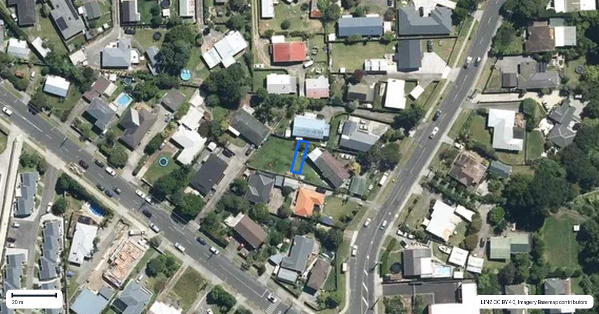 Property context map for 5/97 Atkinson Road, Titirangi, Auckland