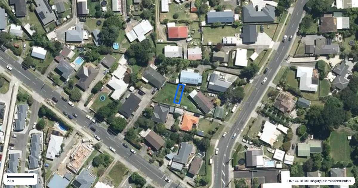 Property context map for 6/97 Atkinson Road, Titirangi, Auckland