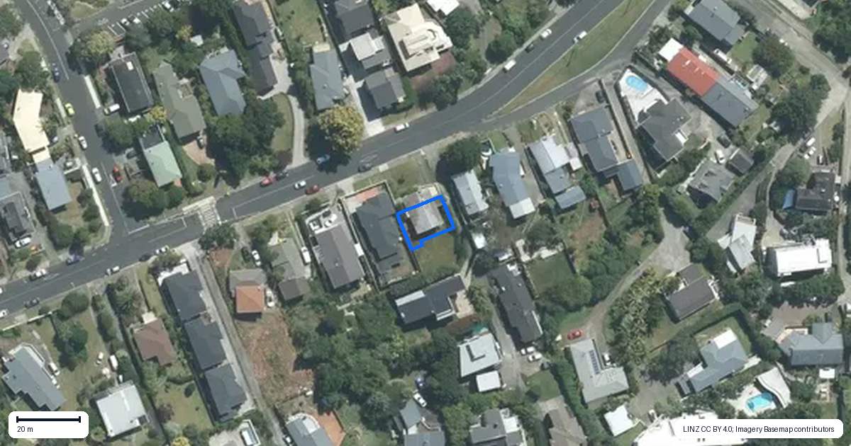 Property context map for 2/80 Matipo Road, Mairangi Bay, Auckland