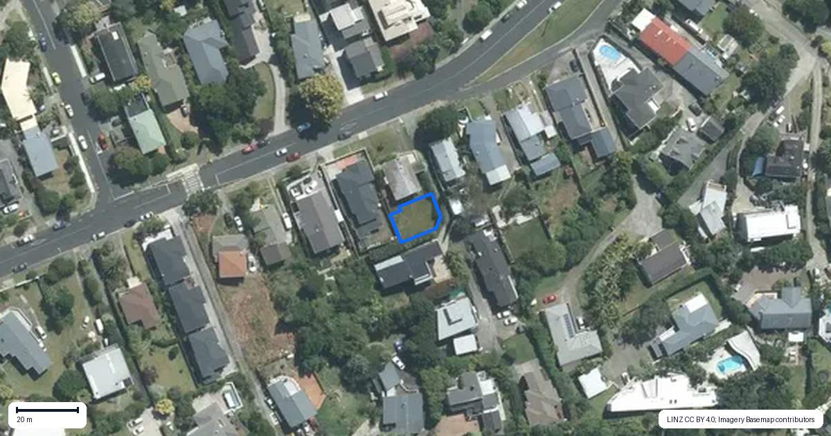 Property context map for 3/80 Matipo Road, Mairangi Bay, Auckland