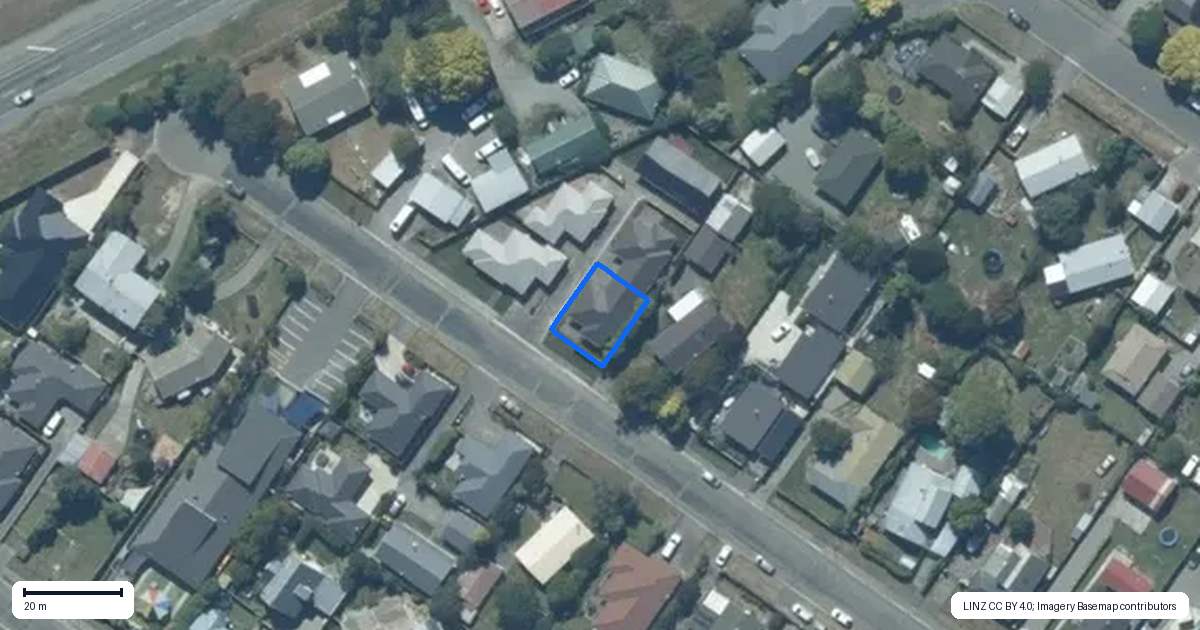 Property context map for 30 Elizabeth Street, Rolleston