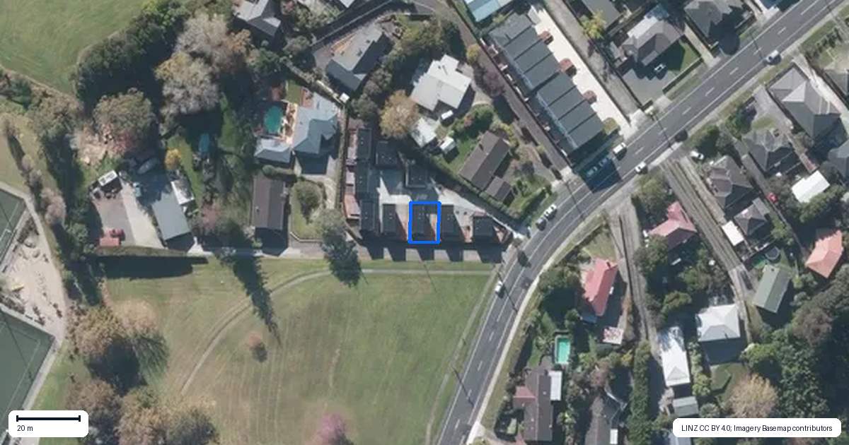 Property context map for 3/10 Hutchinsons Road, Bucklands Beach, Auckland
