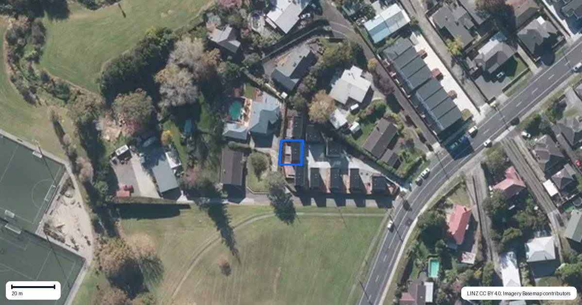 Property context map for 6/10 Hutchinsons Road, Bucklands Beach, Auckland